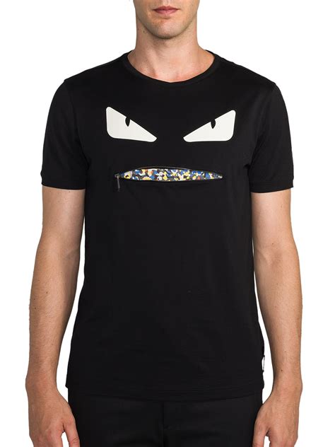 fendi zipper t shirt|Fendi clothing australia.